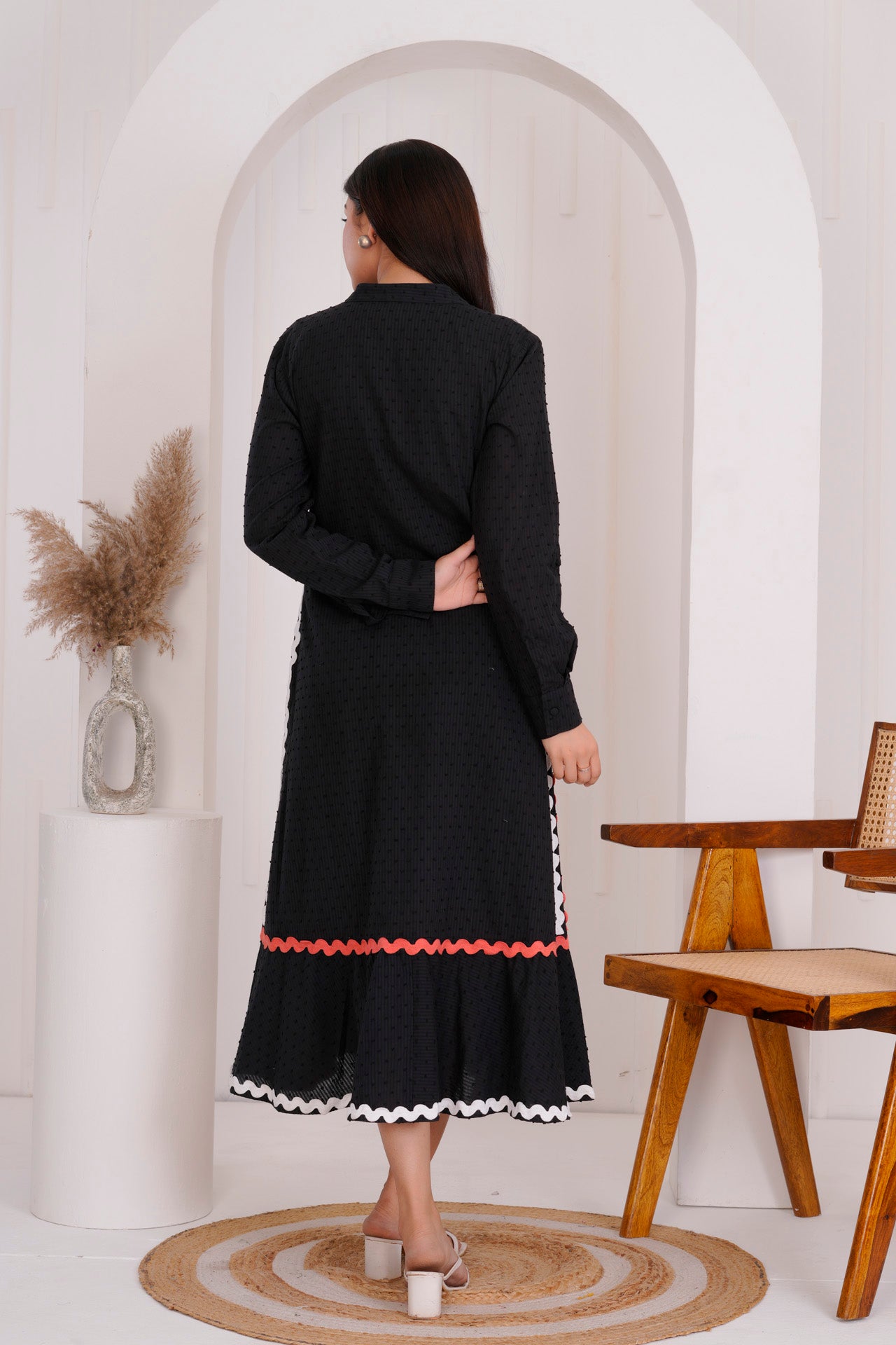 BLACK LONG DRESS