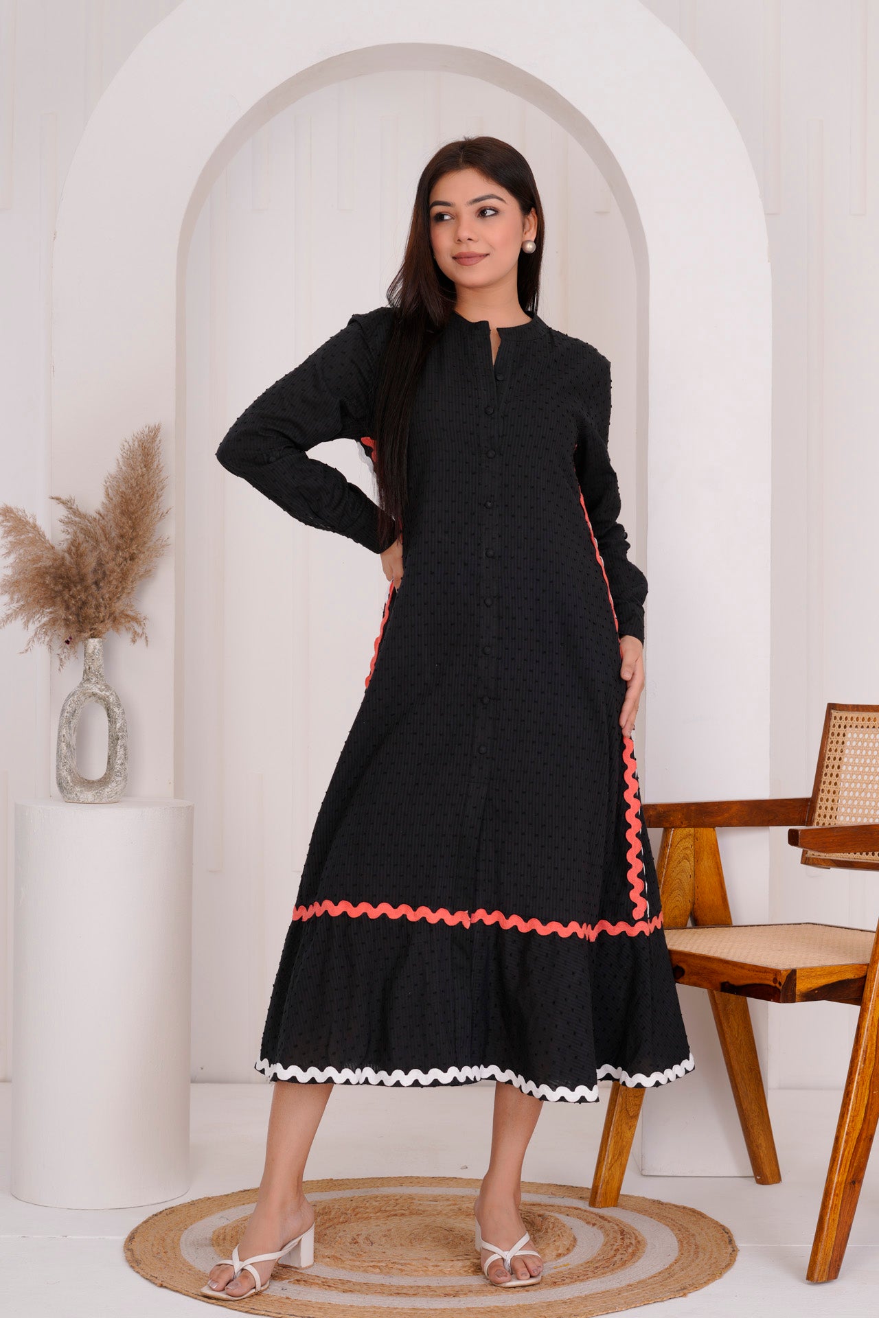 BLACK LONG DRESS