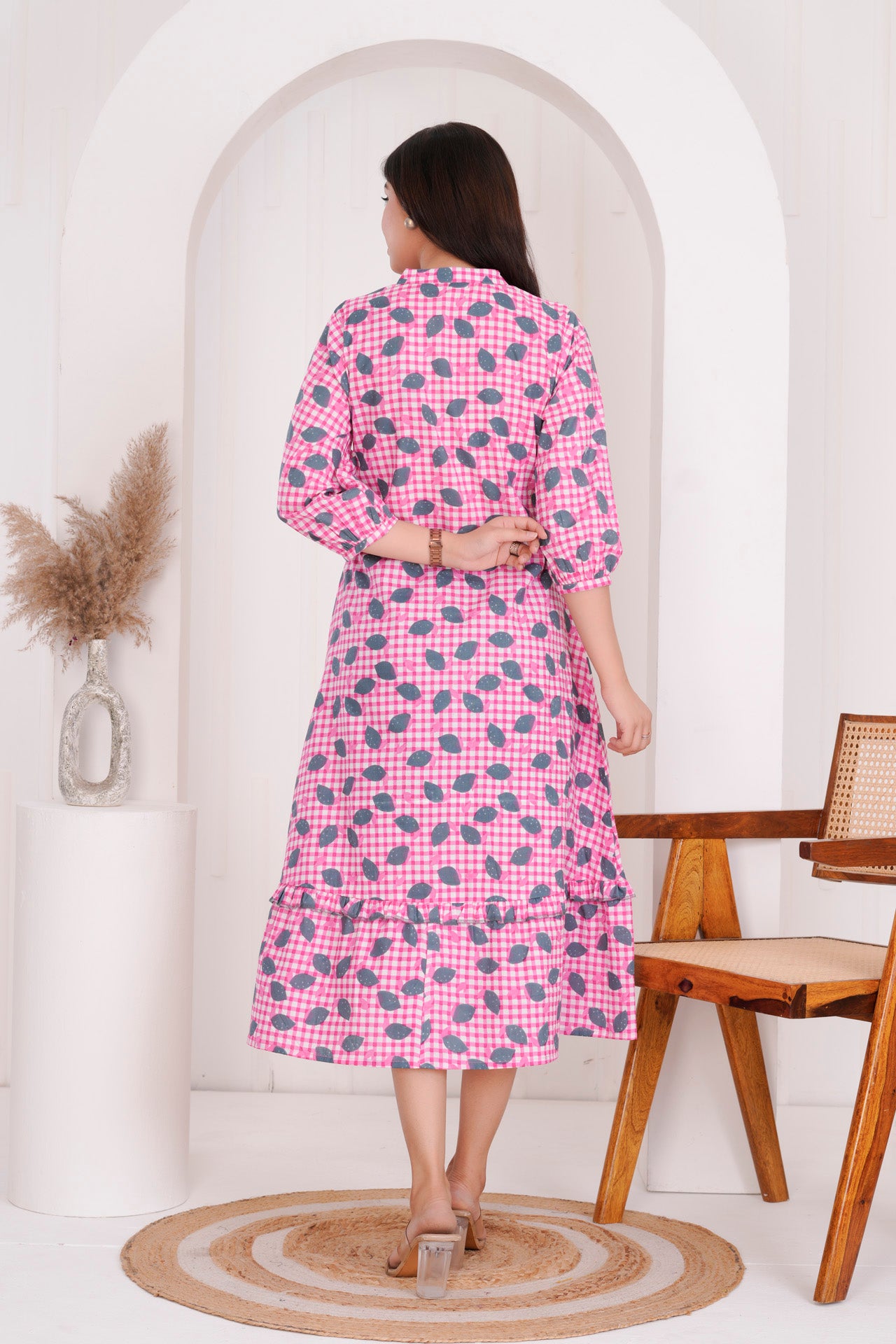 PINK LONG DRESS