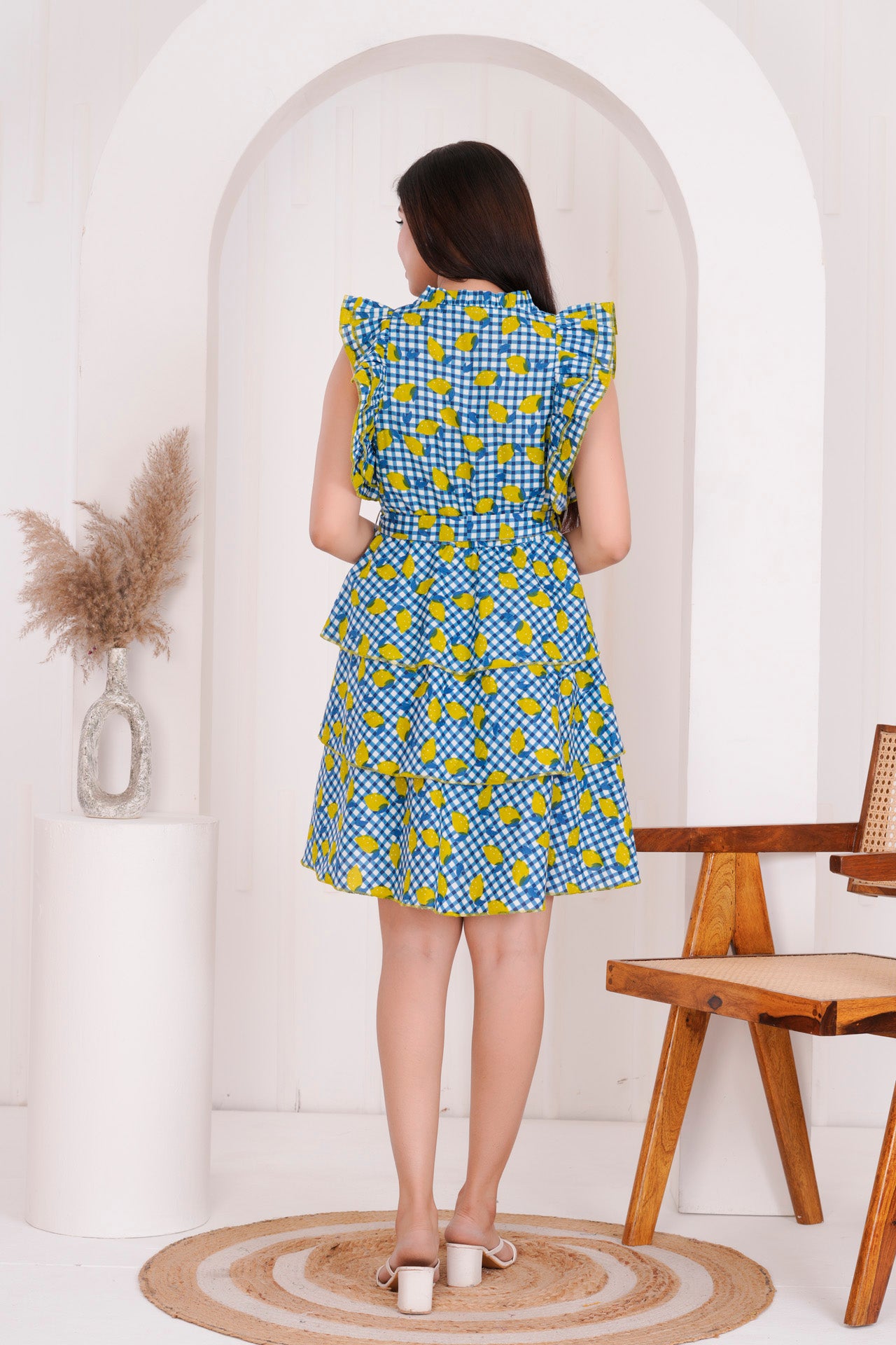 DARK BLUE SHORT DRESS