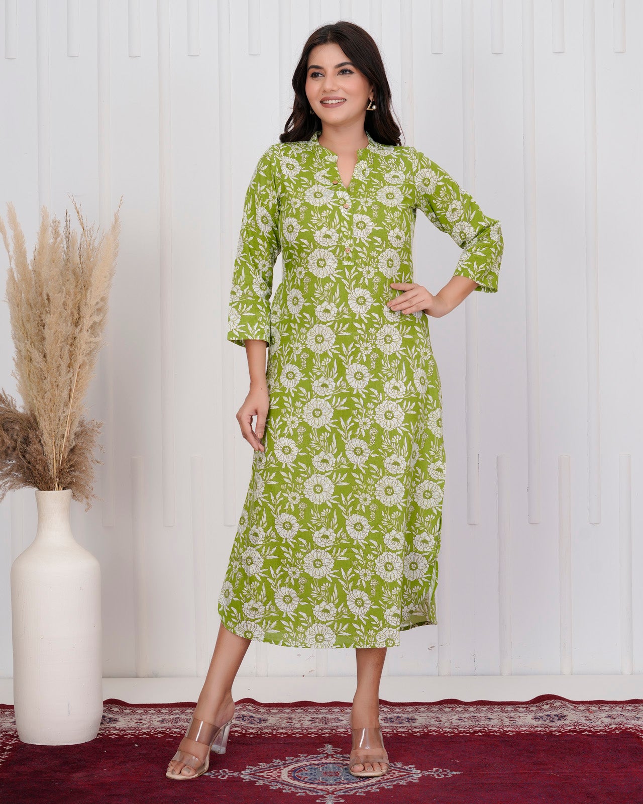 Green Shift dress