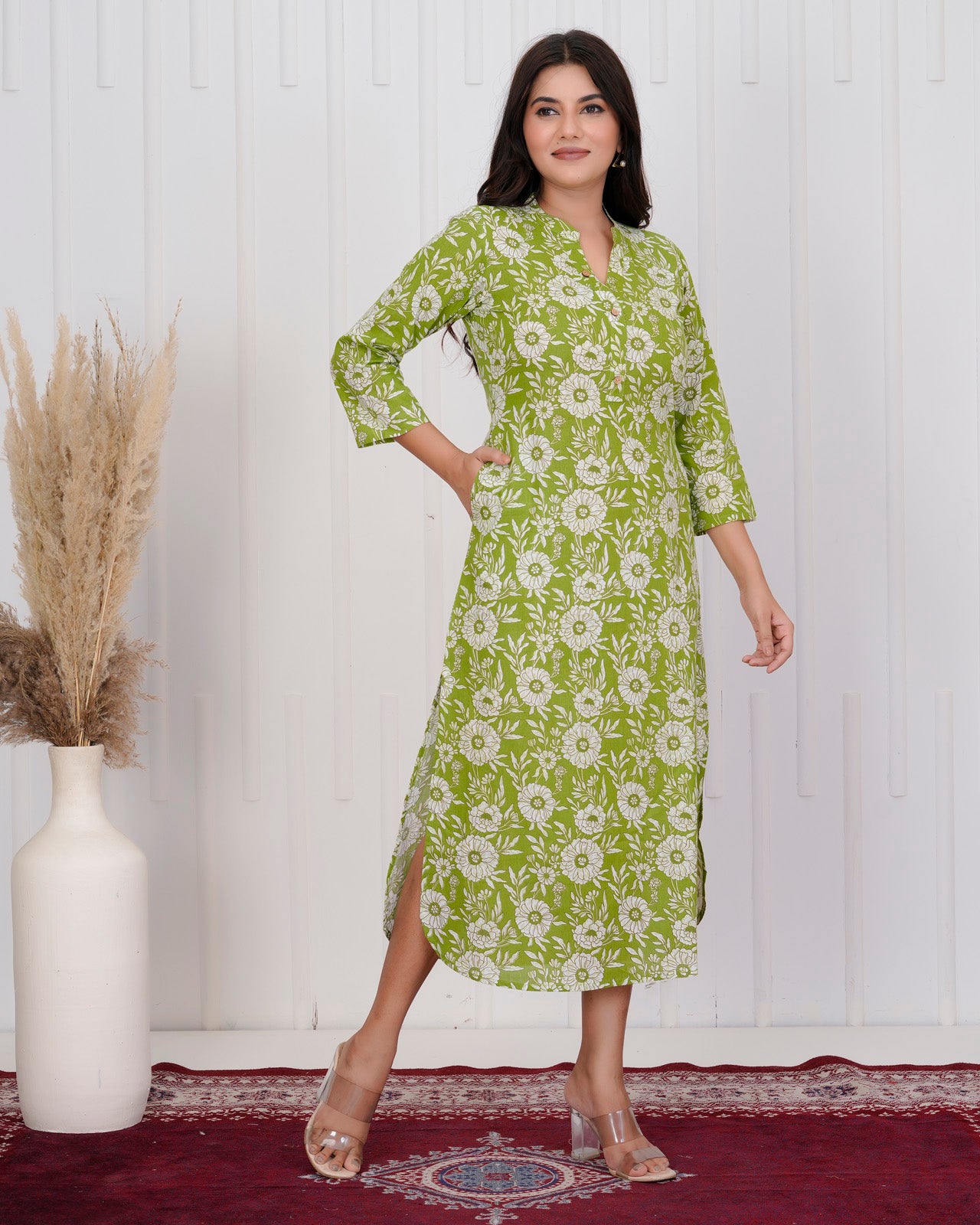 Green Shift dress
