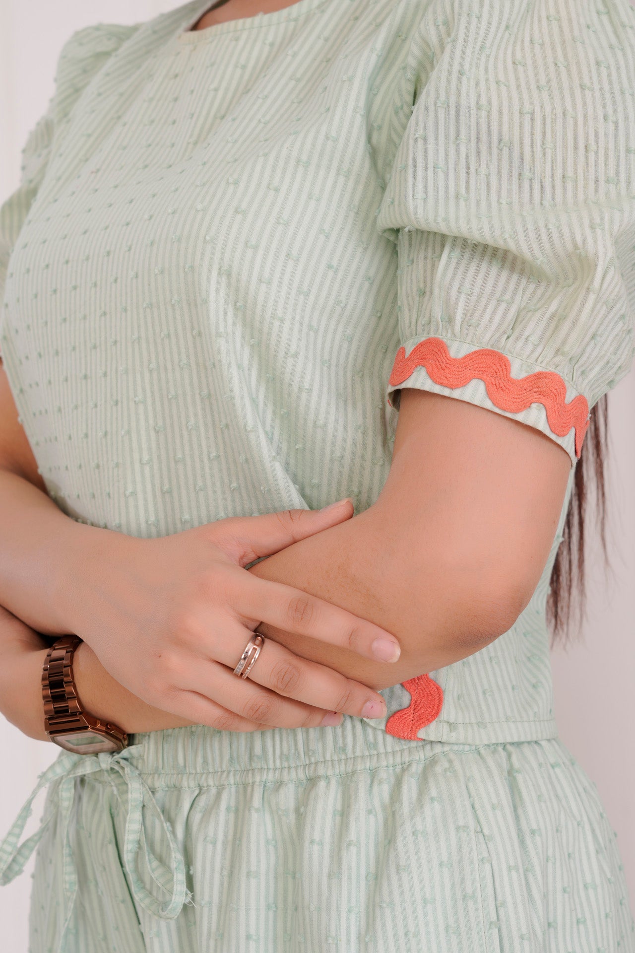 LIGHT GREEN CO-ORD SET