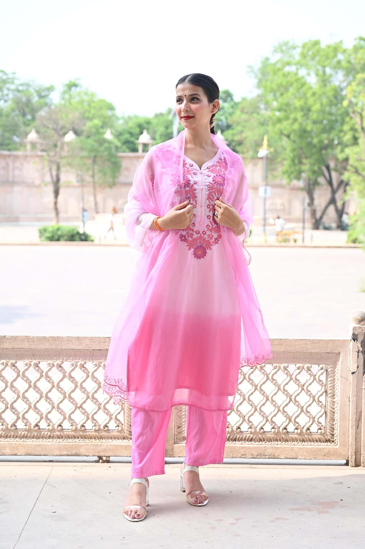 PINK Ombre tie&dye
