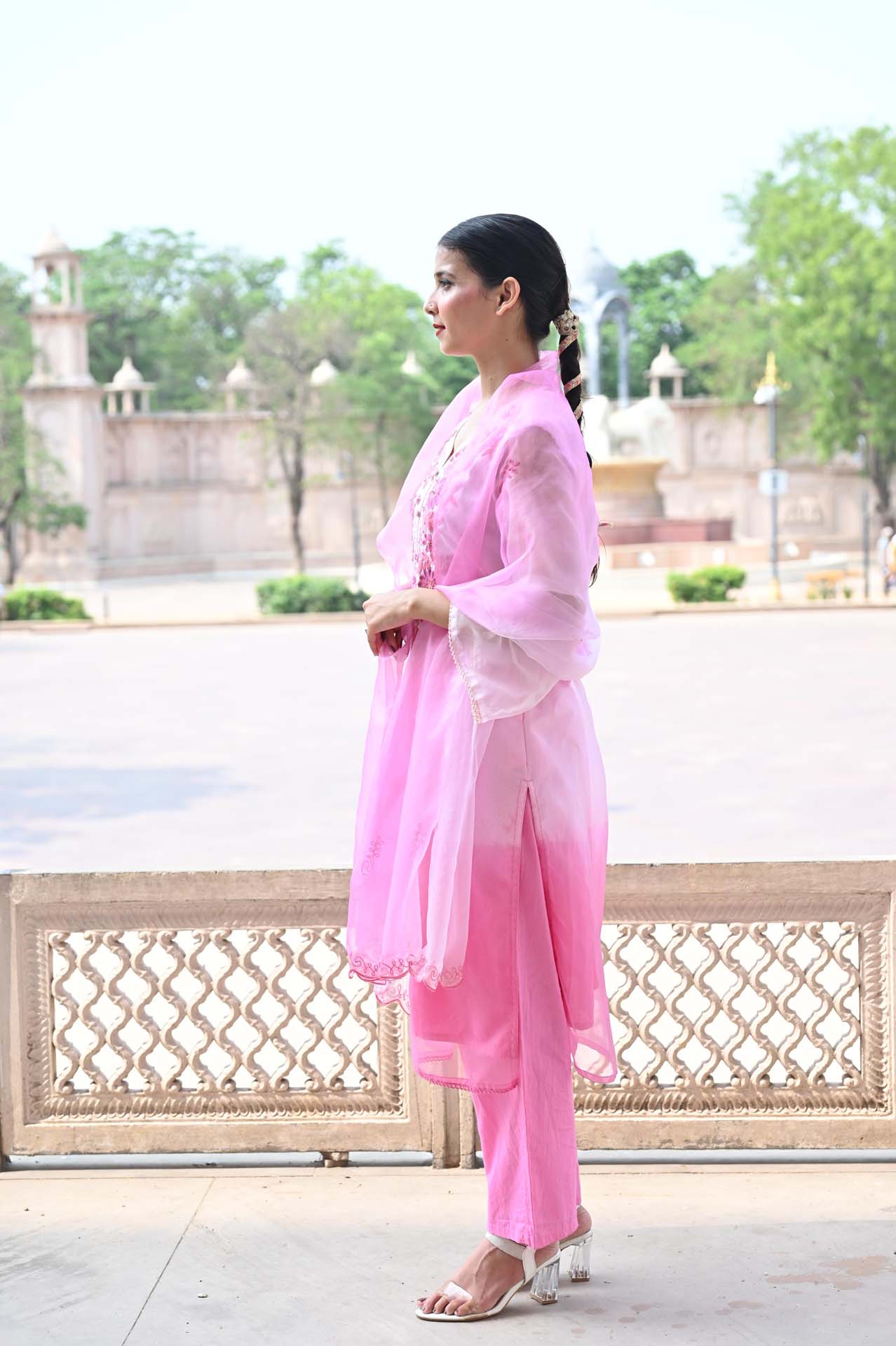 PINK Ombre tie&dye