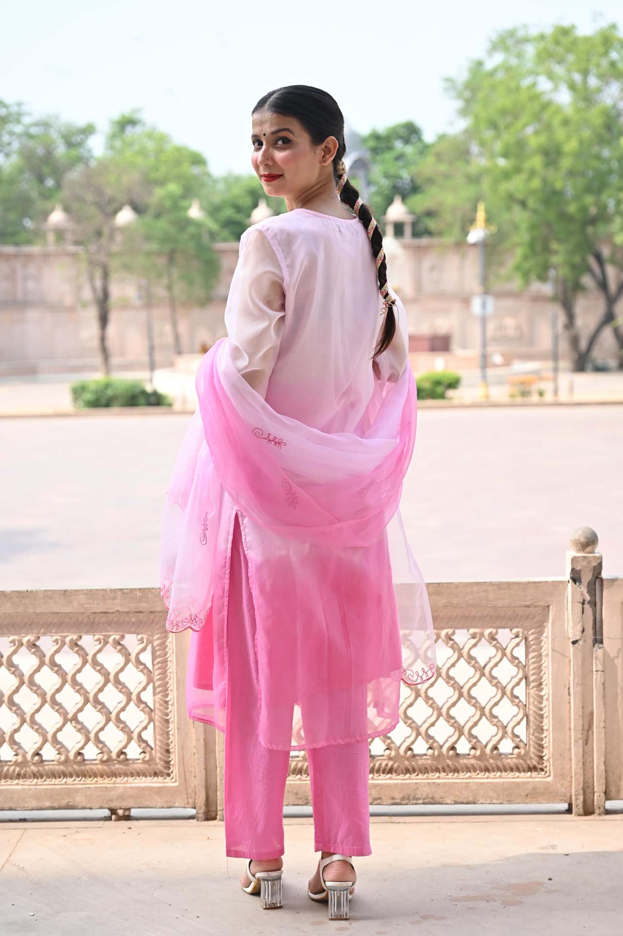 PINK Ombre tie&dye